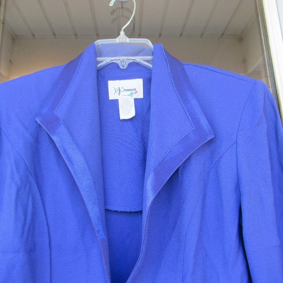 Offer$80 vintage sleeveless long dress Dress w slit in back &matching Jacket set - Picture 12 of 17